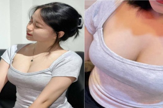 Cô gái ngực lớn gặp gỡ người đàn ông chăm sóc say đắm