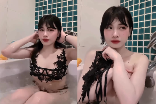 Video yêu đương kịch tính với cô nàng xinh đẹp da trắng mịn